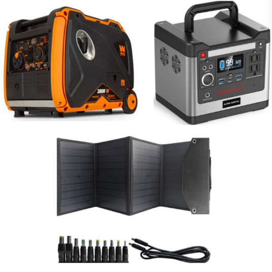 Select generators and accessories from $80