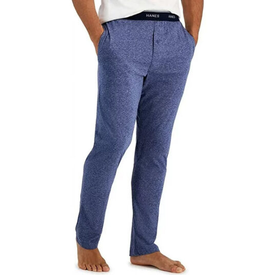 Hanes men’s tagless cotton comfort sleep pants for $11