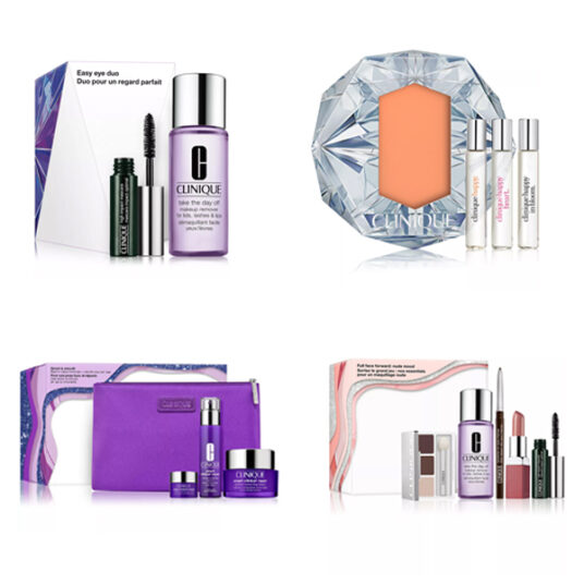 Today only: Clinique makeup, skincare and fragrance sets from $8