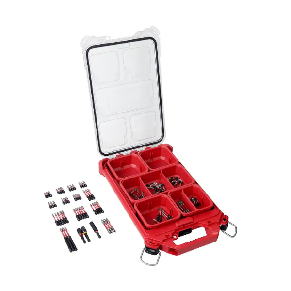 Milwaukee Shockwave 100-piece impact duty screw driver bit set with case for $50