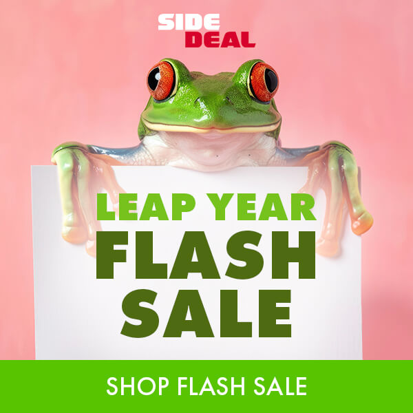 Today only: Leap Year flash sale at Side Deal
