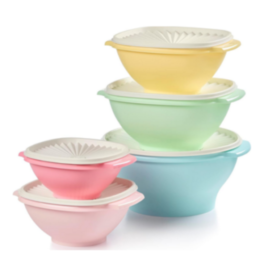 Today only: Tupperware Heritage 10-piece bowl set for $45