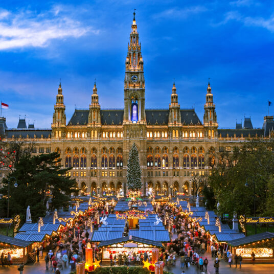 6-night Budapest, Vienna & Prague escape by train with air from $1,393