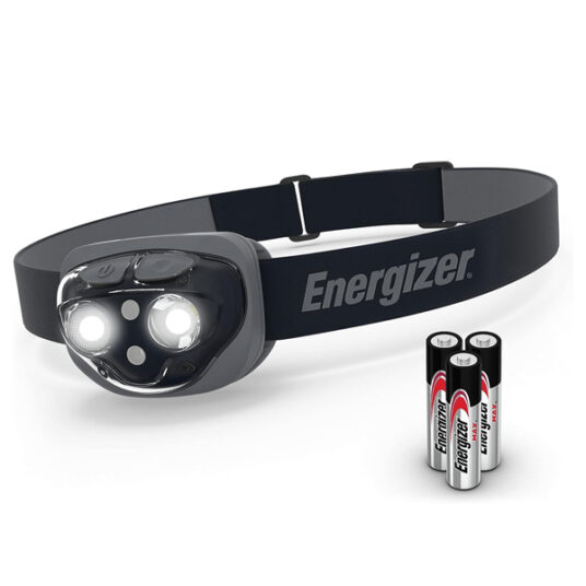 Energizer Pro360 LED headlamp with batteries for $12