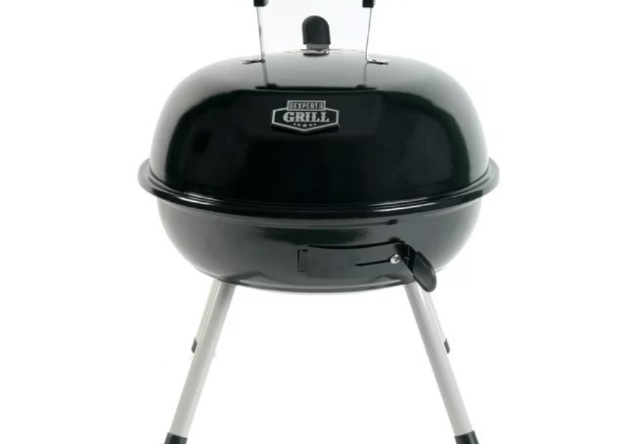 Expert Grill 14.5” steel portable charcoal grill for $15