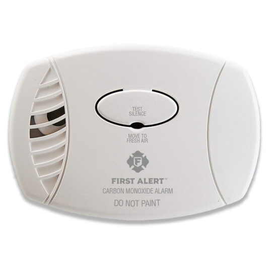 First Alert CO600 plug-in carbon monoxide detector for $24