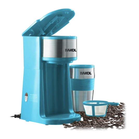 Today only: Hakol single serve coffee maker & travel mug for $16 shipped