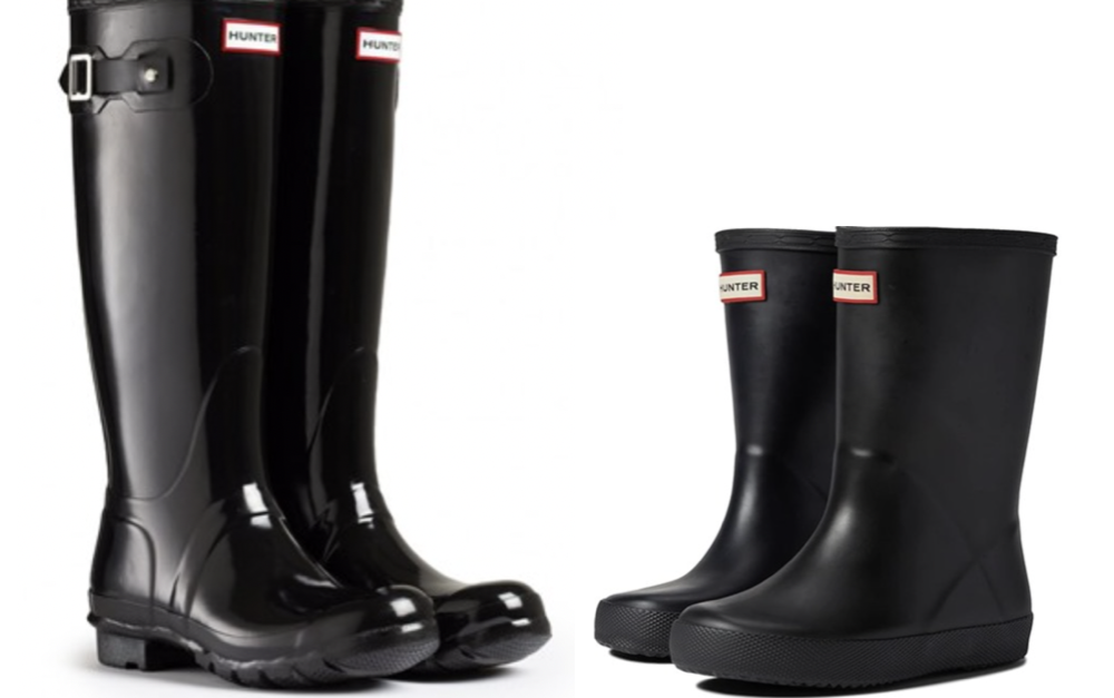 Women’s and Kid’s Hunter boots from $33