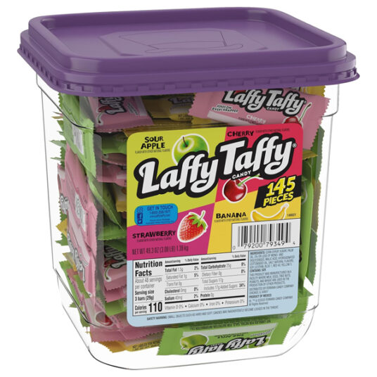 Laffy Taffy 145-count assorted chew candy for $6