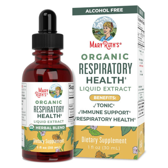 Mary Ruth’s USDA organic respiratory health herbal extract for $11