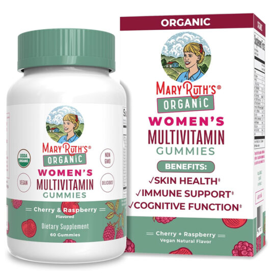 Mary Ruth’s 60-count organic women’s multivitamin gummies for $16