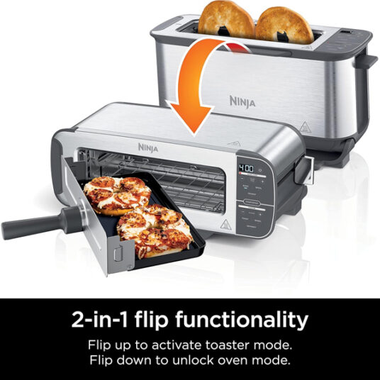 Ninja ST101 Foodi 2-in-1 flip toaster for $90