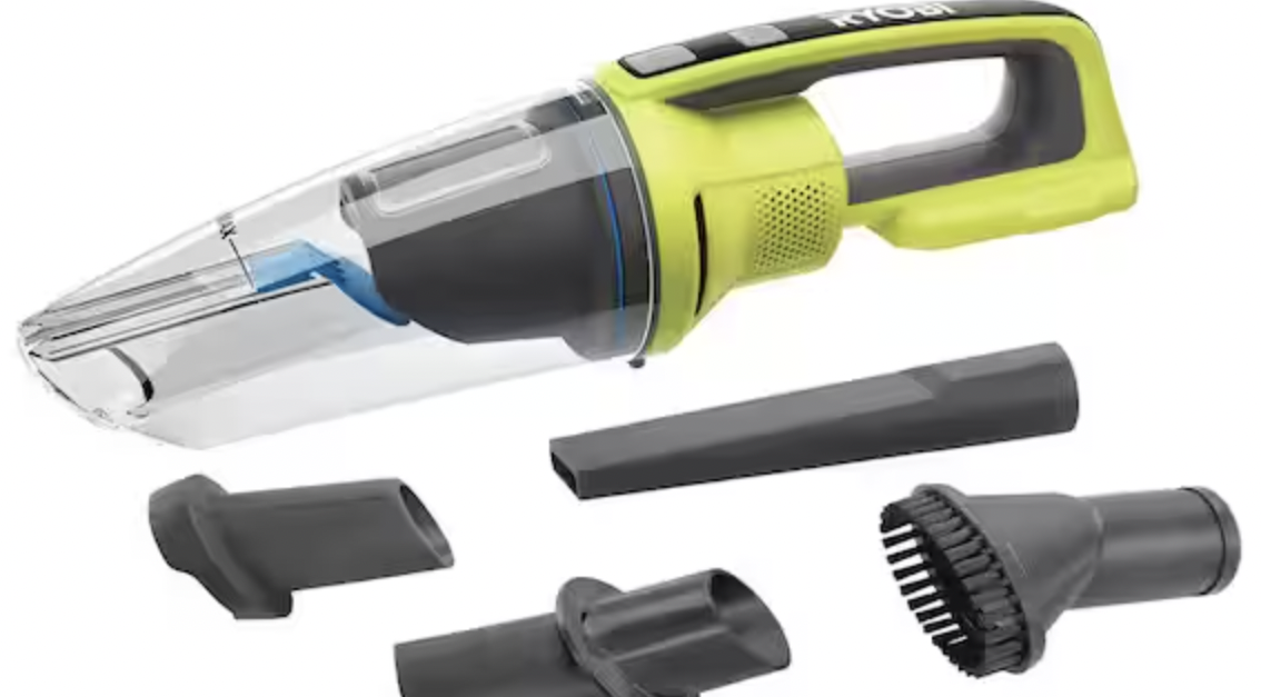 Ryobi One+ cordless wet/dry vacuum with FREE battery for $50