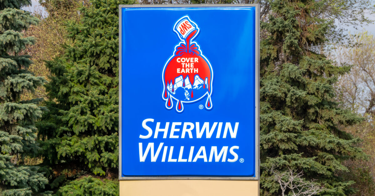 Sherwin-Williams: Take $10 off orders of $50+