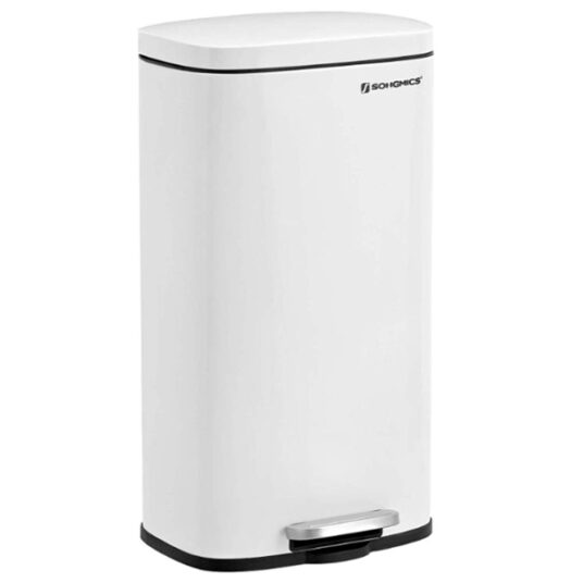Songmics 8-gallon trash can with lid for $50
