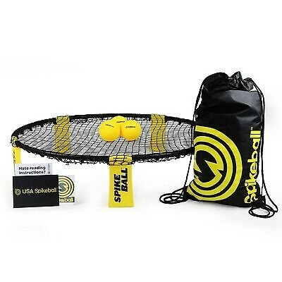Spikeball Roundnet combo set with 3 balls and backpack for $34