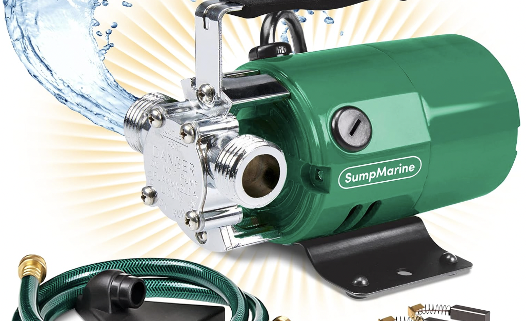 SumpMarine water transfer pump for $50