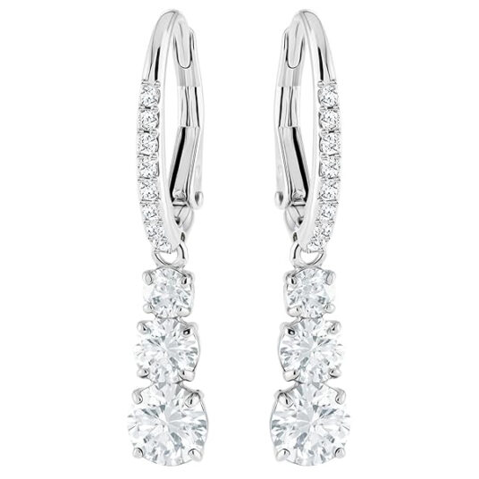 Swarovski Attract Trilogy earrings jewelry collection for $54