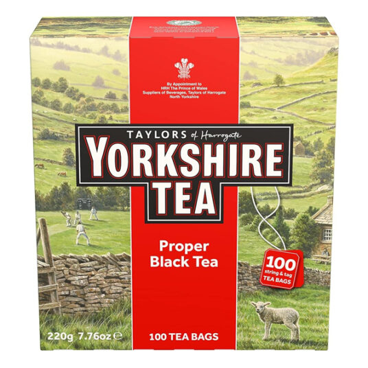 100-count Taylors of Harrogate Yorkshire Tea for $4