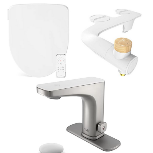 Bidets, faucets and accessories from $27