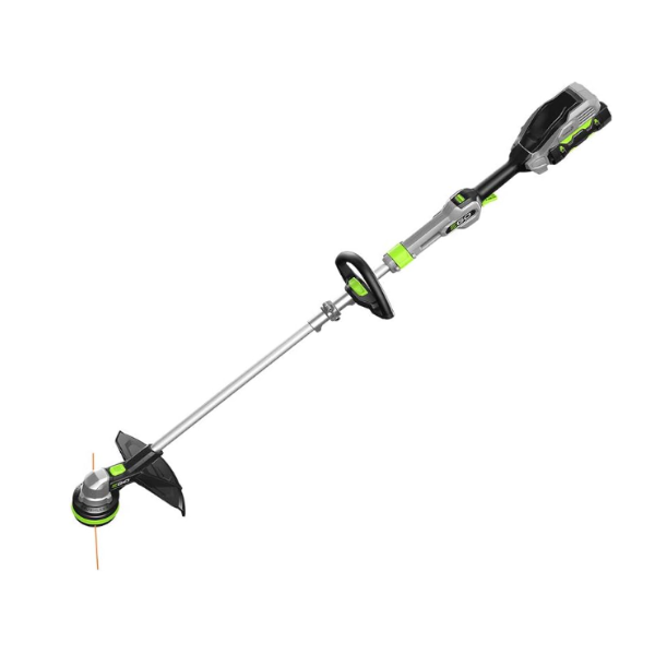 Ego 15-inch 56-volt string trimmer kit with battery for $153