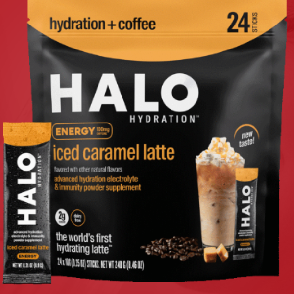 Today only: 24-pack Halo hydration electrolyte supplement for $16 shipped