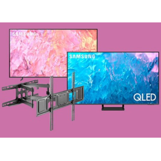 Samsung TVs and wall mounts from $20