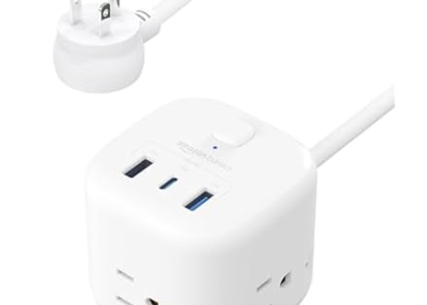 Today only: AmazonBasics power strip cube for $7