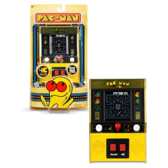 Basic Fun Arcade Classics Pac-Man LCD mini arcade game for $9