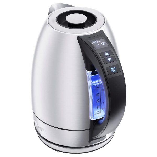 Chefman electric tea kettle with a digital screen for $25