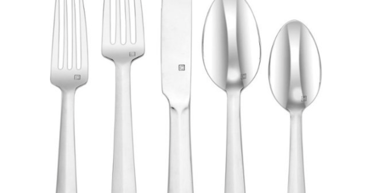 Today only: Cuisinart Elite Jolie Collection 20-piece flatware set for $25