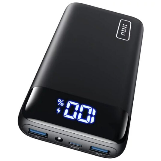 Iniu 20,000mAh portable charger with LED display for $29