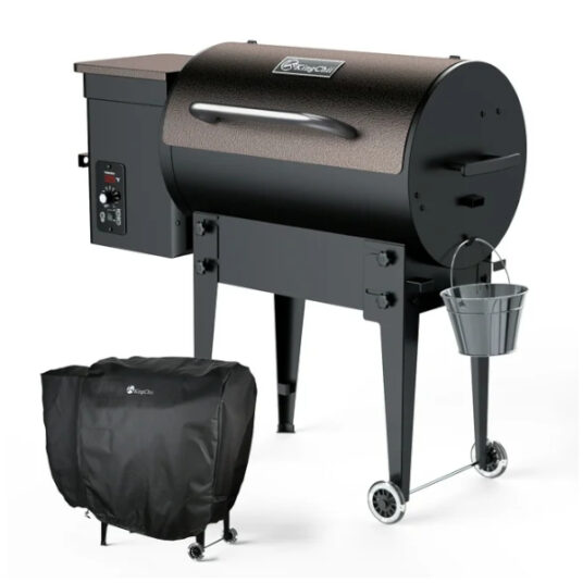 KingChii wood pellet smoker and grill for $245