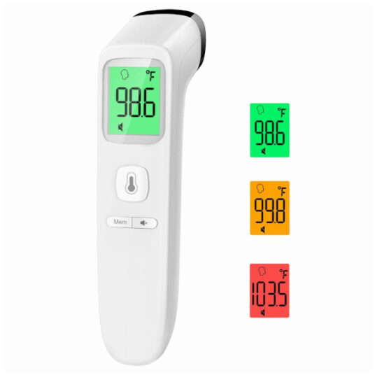No-touch thermometer with fever alarm for $17