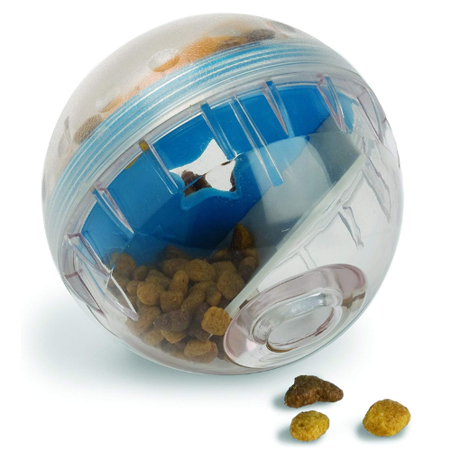 Pet Zone IQ dog treat dispenser ball for $5