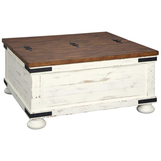Signature Design by Ashley Wystfield farmhouse coffee table for $246