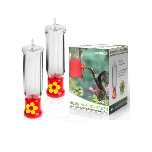 Touch of ECO 2-piece hummingbird feeder for $12