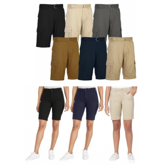 3-pack shorts for the whole family from $20