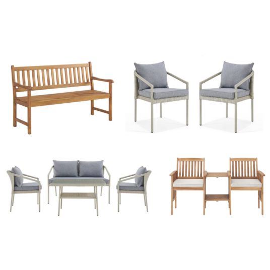 Today only: Take 50% off Alaterre patio furniture