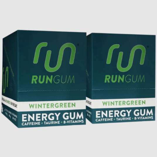 Today only: 48-pack Run Gum wintergreen caffeinated energy gum for $11 shipped