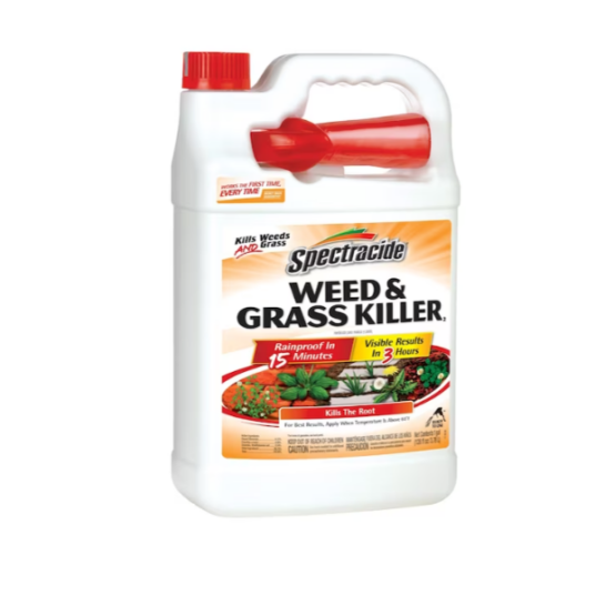 Spectracide 1-gallon trigger spray weed and grass killer for $6