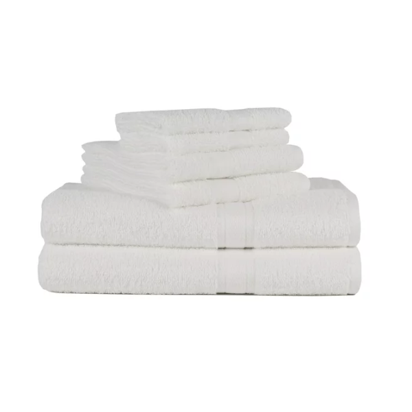 Mainstays 6-piece towel set for $7