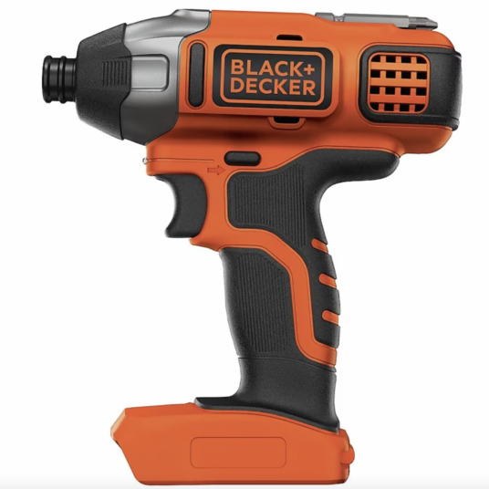 Today only: Black + Decker 1/4-in cordless impact driver for $50