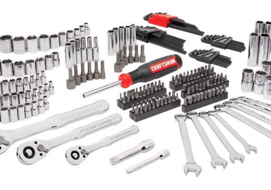 256-piece Craftsman SAE mechanic’s tool set for $100