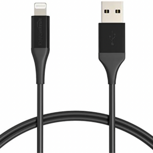 Today only: AmazonBasics USB-A to Lightning ABS charging cable 2-pack for $4