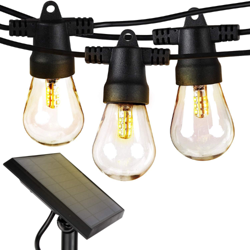 Brightech 27-ft solar outdoor string lights for $26