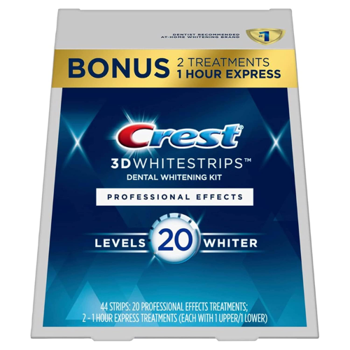 Crest 22-count 3D Whitestrips for $30