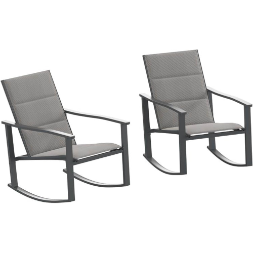 Flash Furniture Brazos set of 2 outdoor rocking chairs for $137