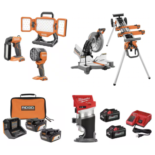 Today only: Take up to 45% off power tools and accessories
