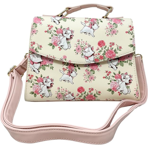 Loungefly Disney The Aristocats Marie floral print crossbody bag for $35